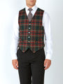 Multi Dunrobin Wool Single Breasted Waistcoat