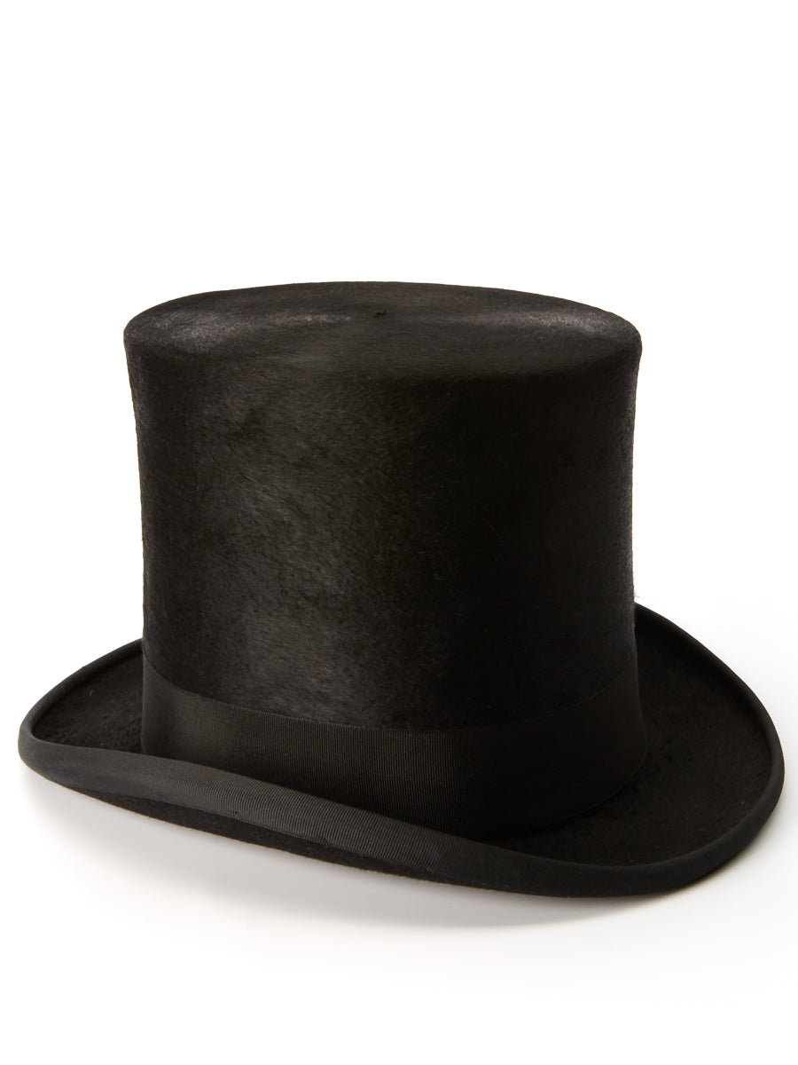 Favourbrook Black Felt Fur Top Hat