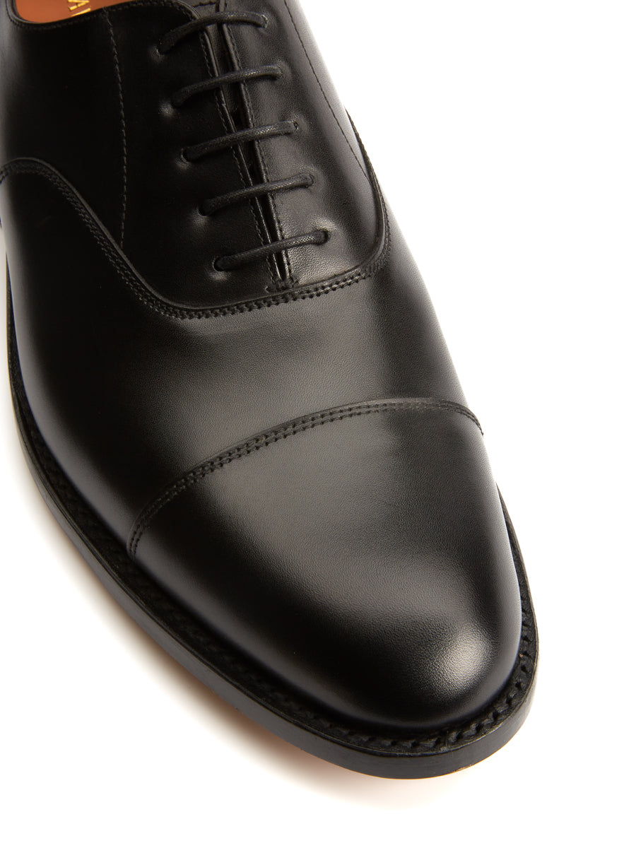 Black Oxford Leather Shoes