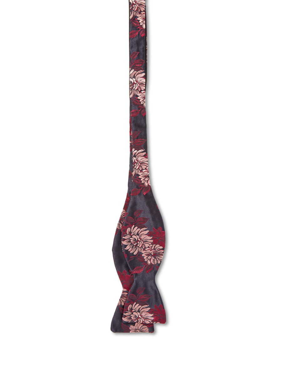 Pink Bourgainville Silk Bow Tie