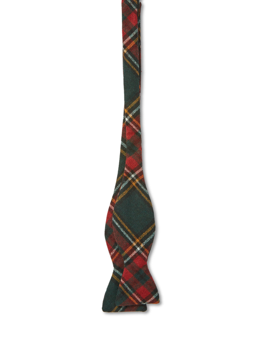 Multi Dunrobin Wool Bow Tie