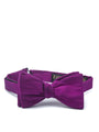 Heather Silk Douppion Bow Tie