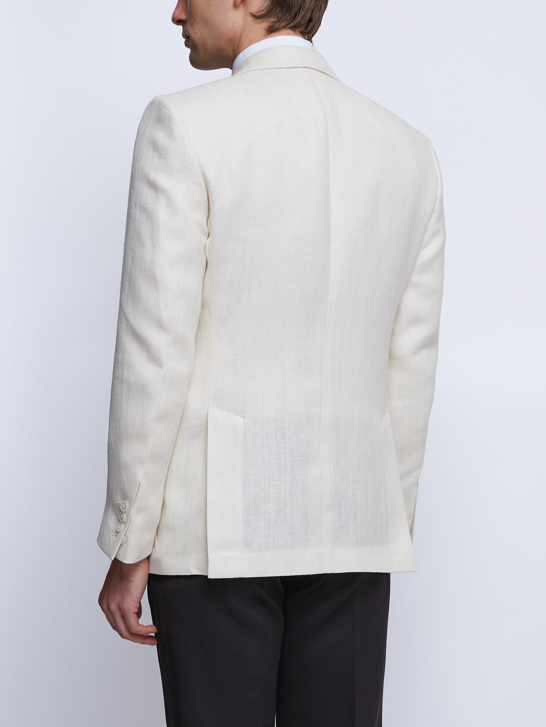 Ivory Randwick Unlined Dinner Jacket