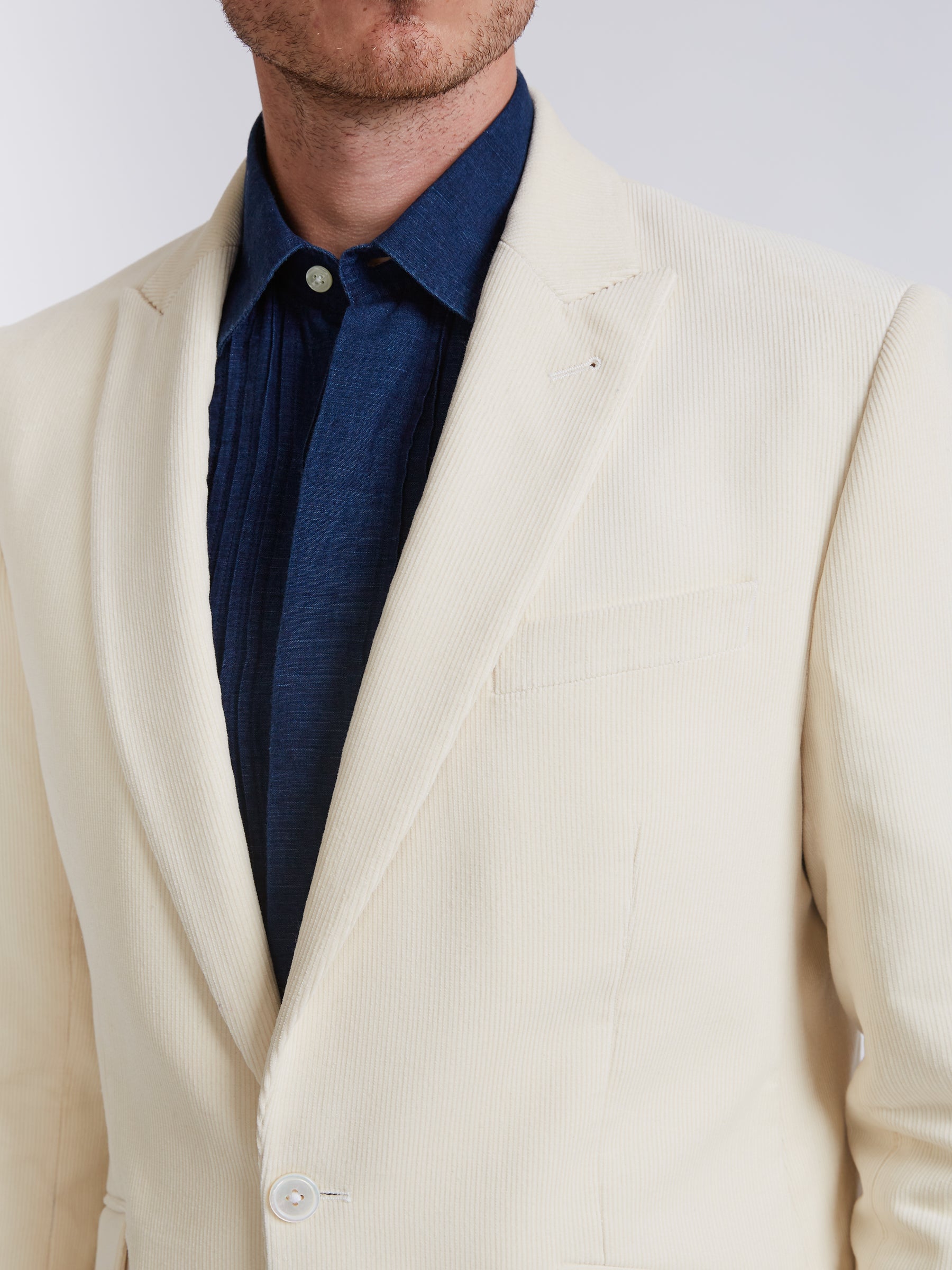 Cream Cord Newport Jacket