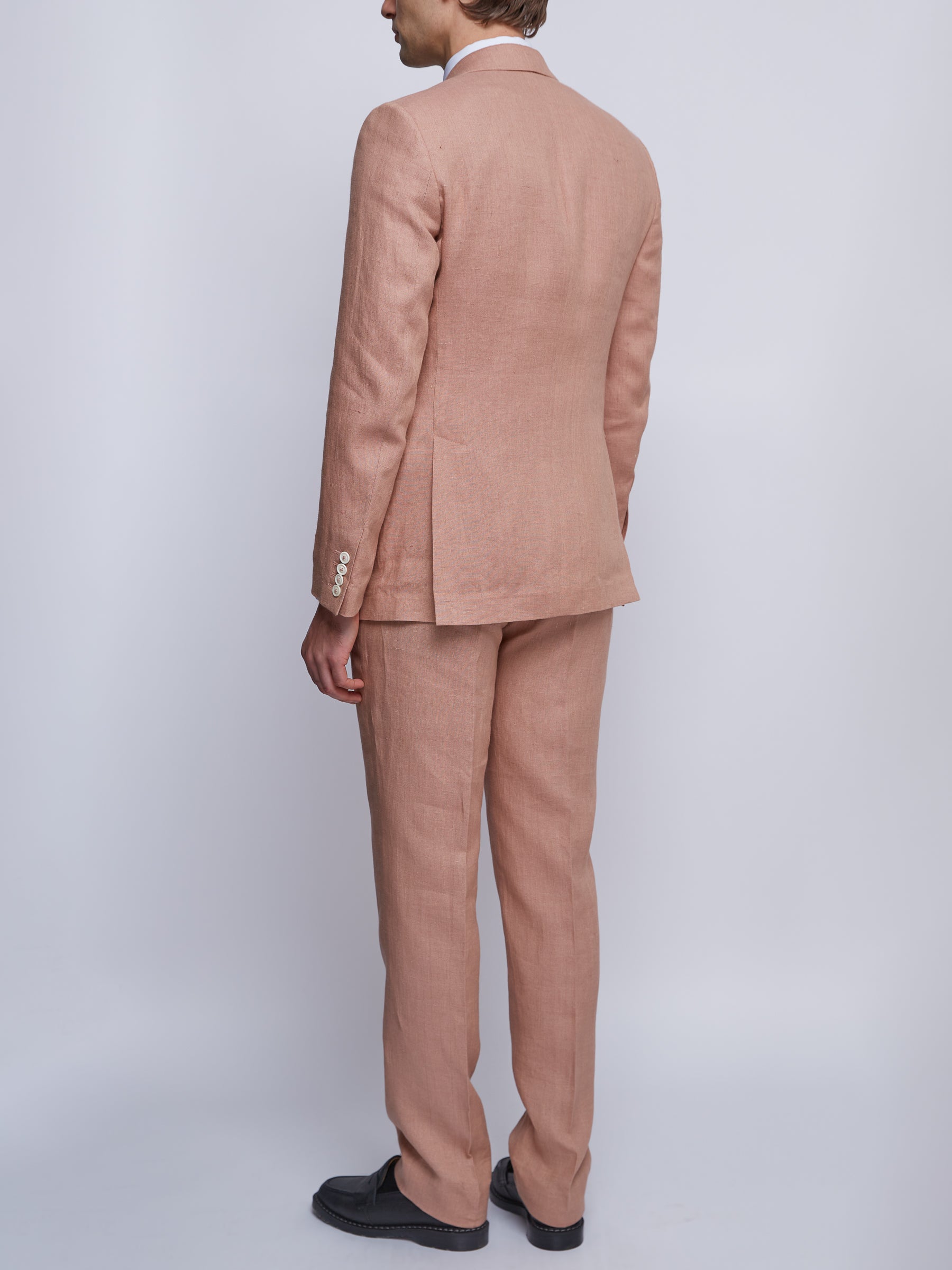 Pink Sidmouth Linen Ebury Jacket