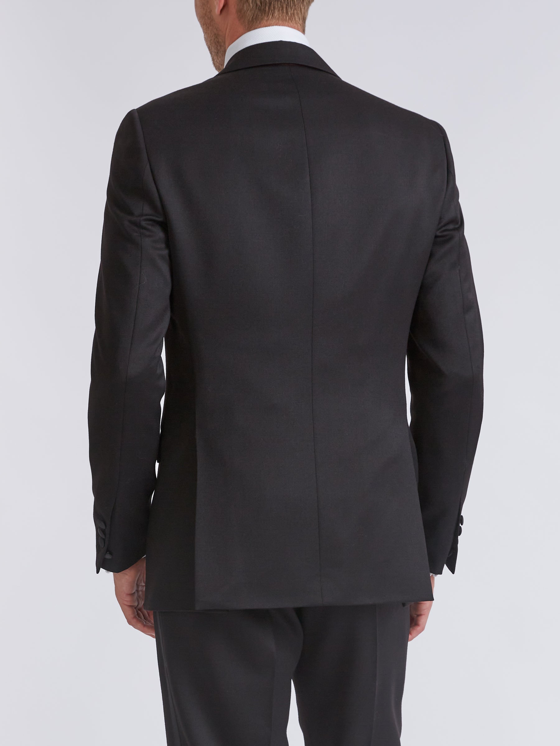 Black Hampton Wool Dinner Jacket