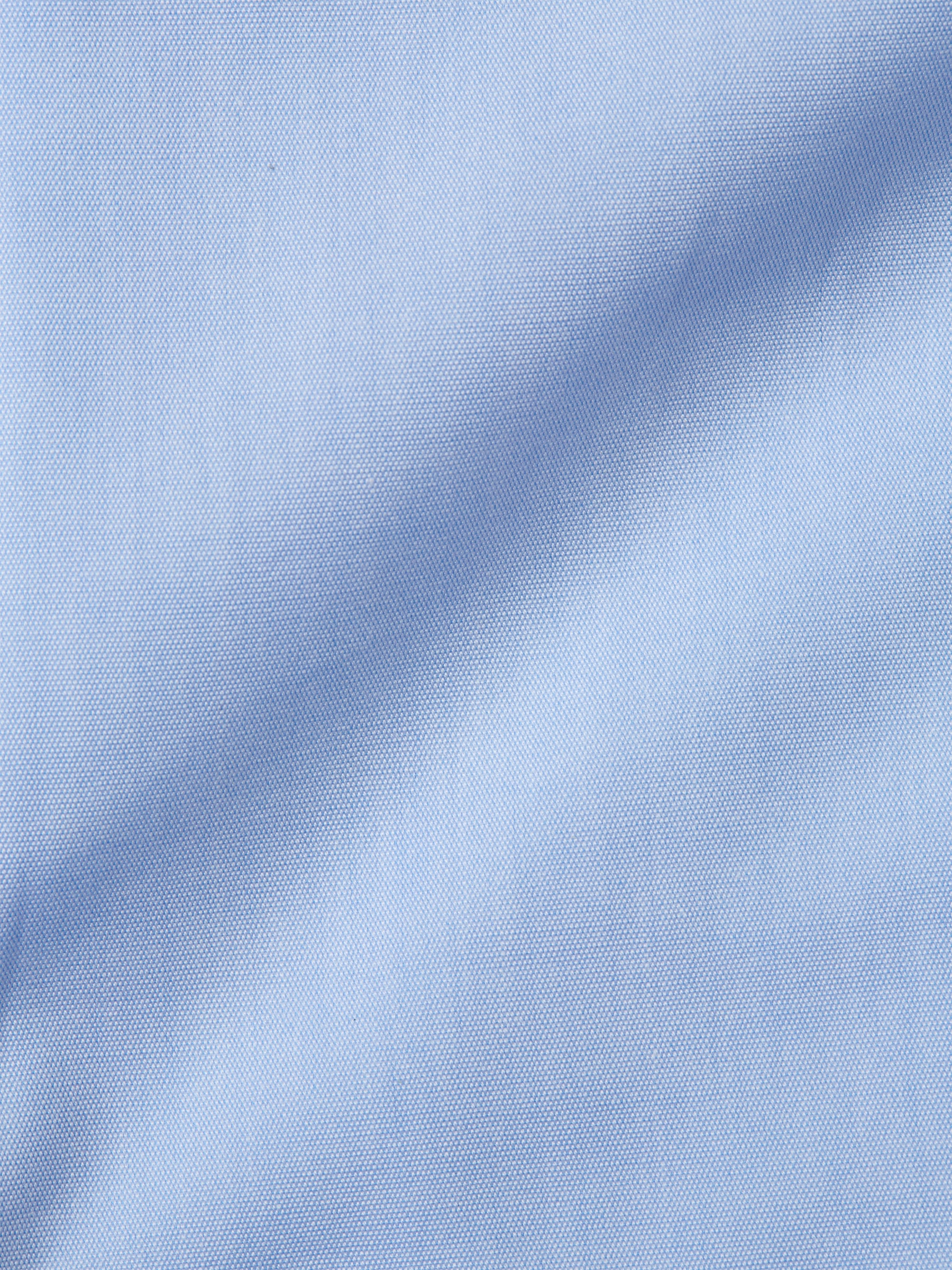 Pale Blue Poplin Cotton Gatsby Shirt