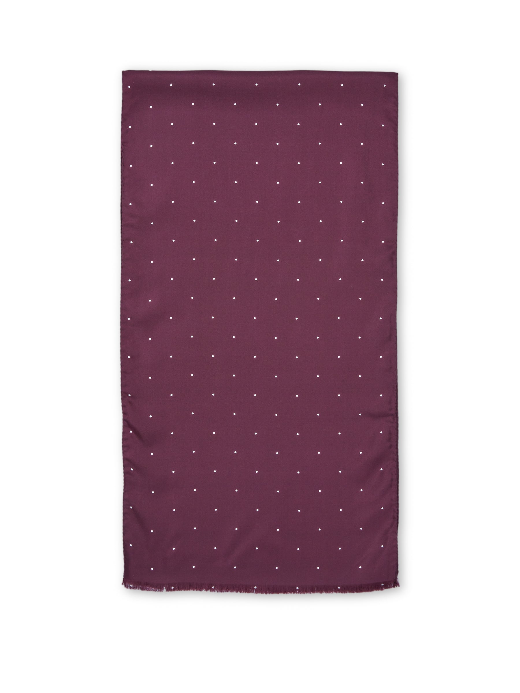 Burgundy sale silk scarf