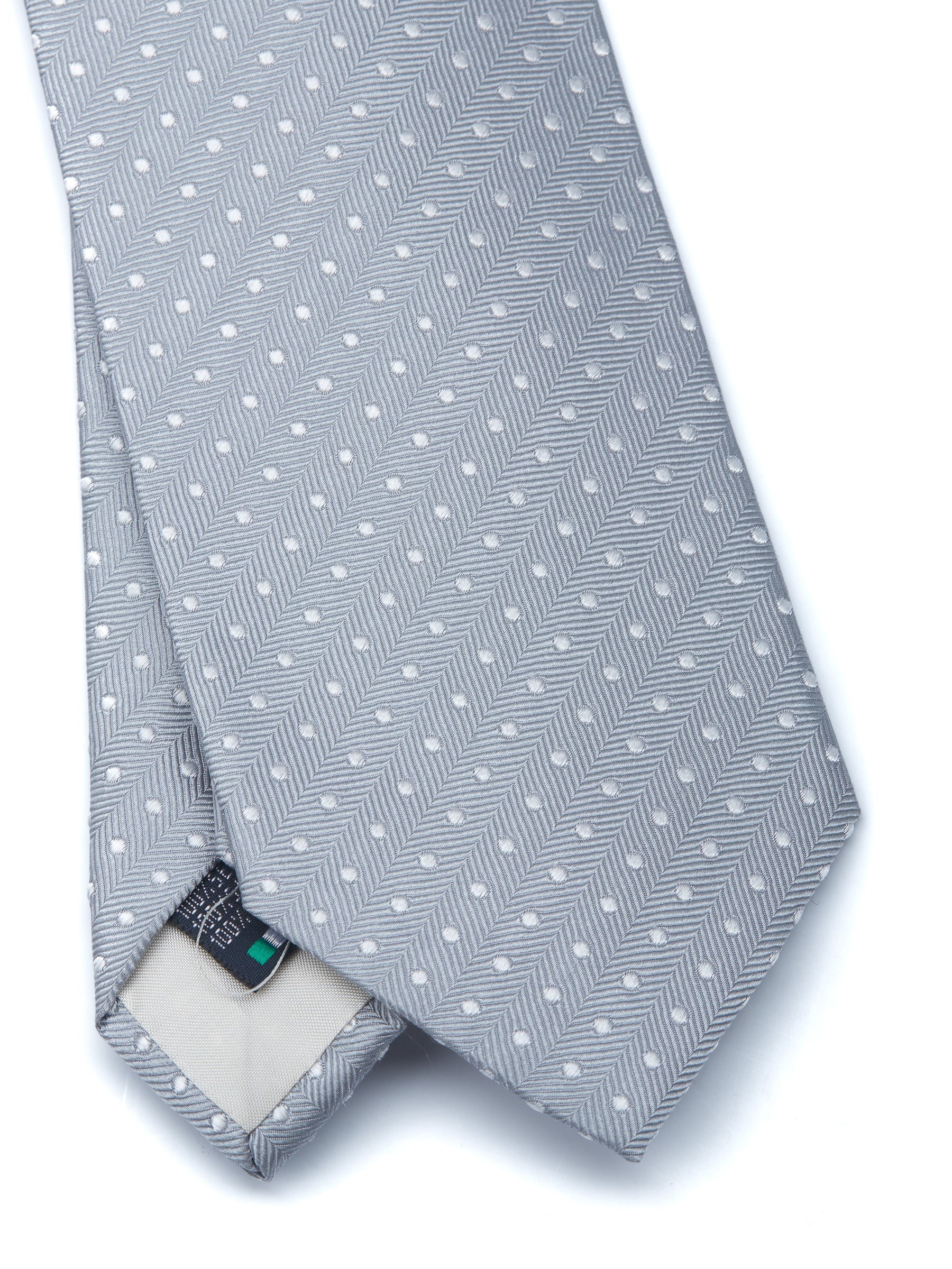 Albany Grey Silk Tie