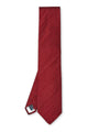 Burgundy Douppion Silk Tie