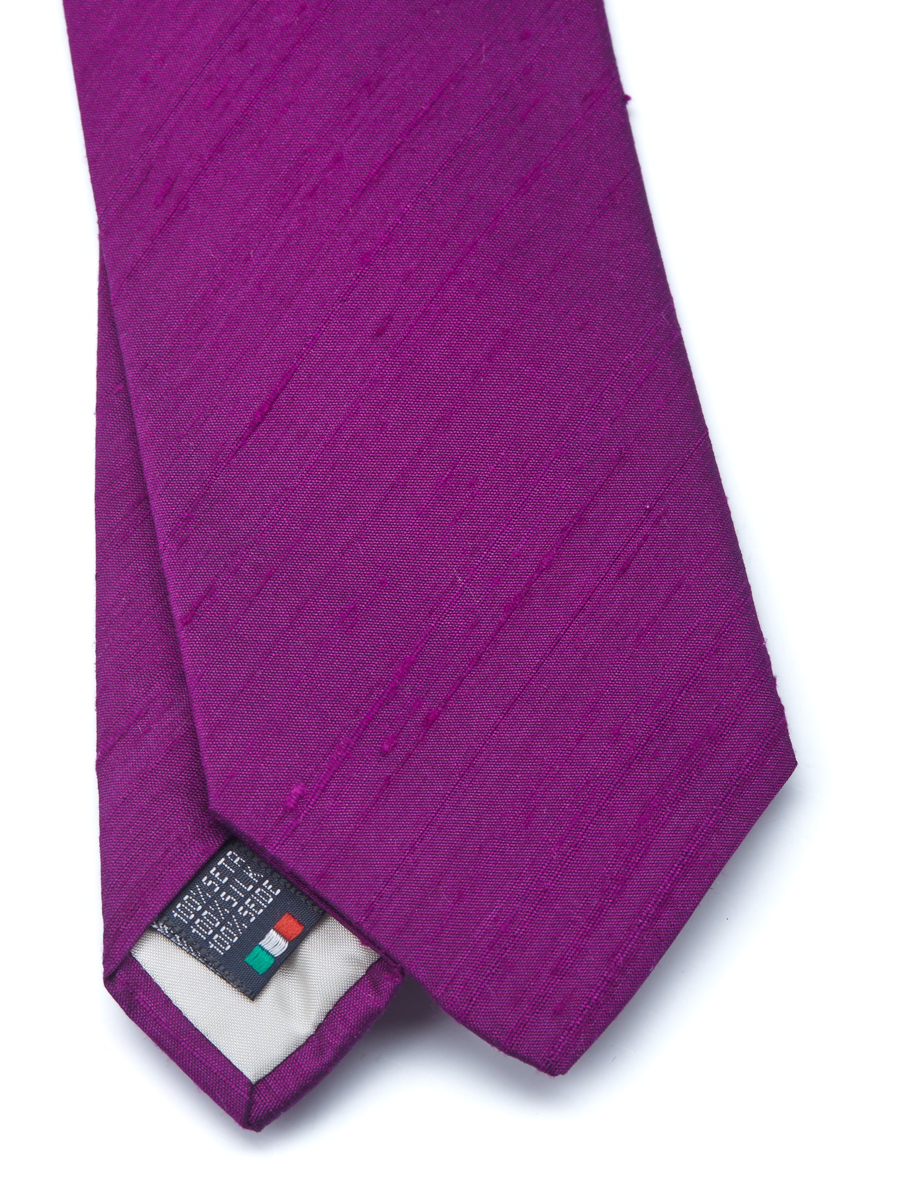 Heather Silk Douppion Tie