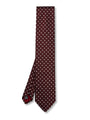 Burgundy Pickwick Silk Tie