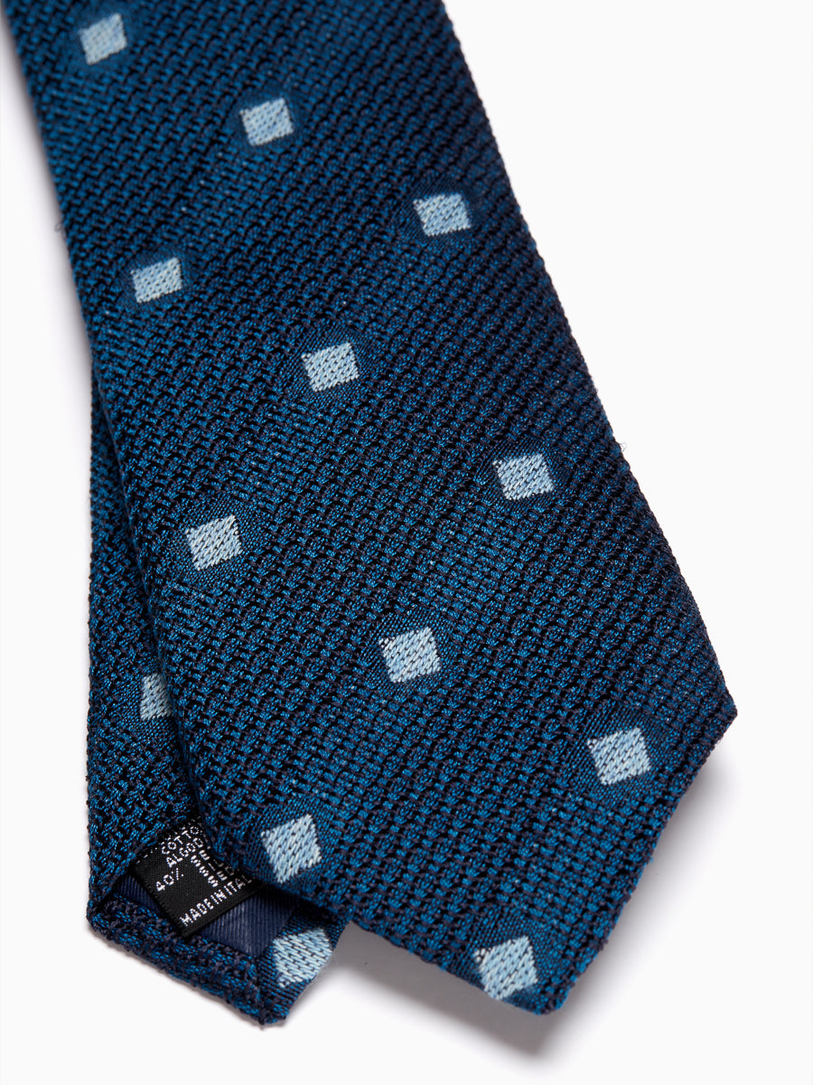 Teal Ludwell Silk/Linen Tie