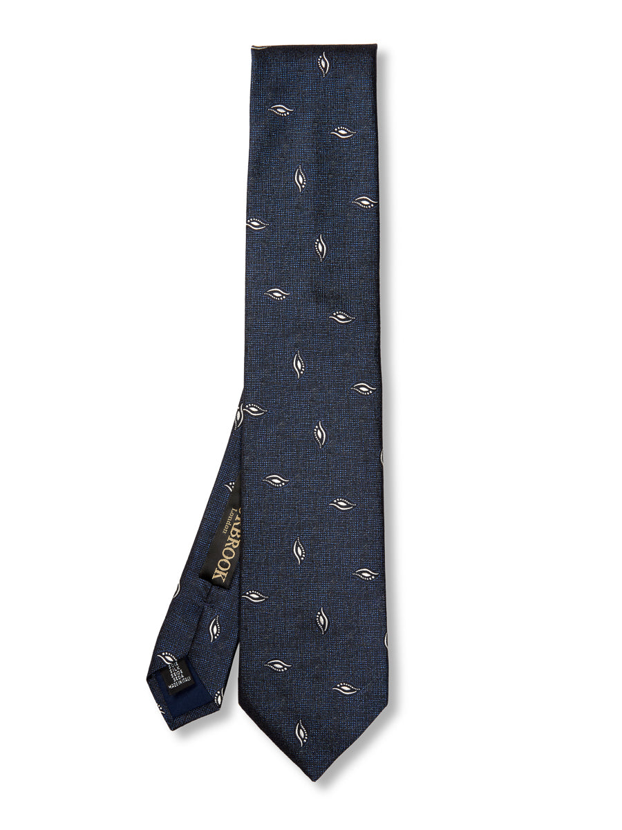 Navy Studland Silk Tie