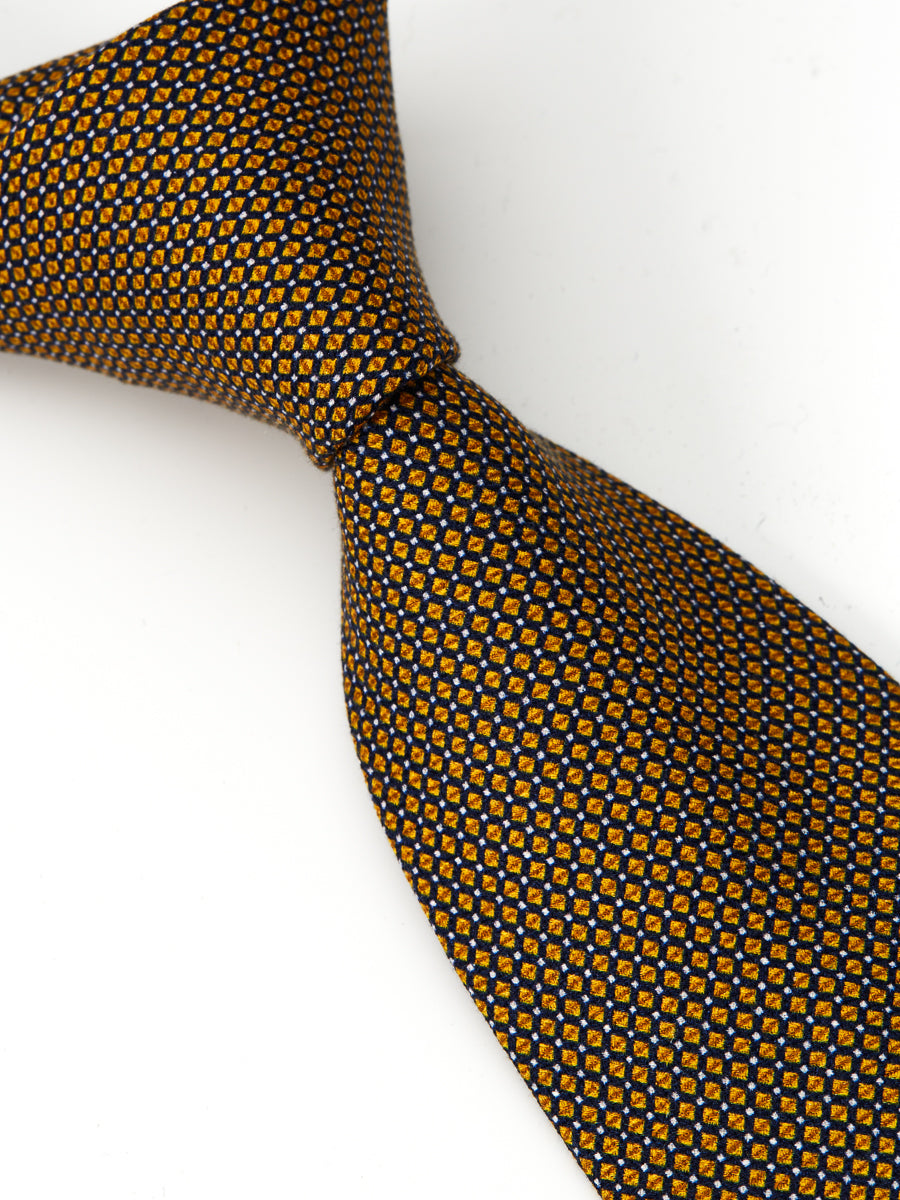 Yellow Sandford Silk Tie