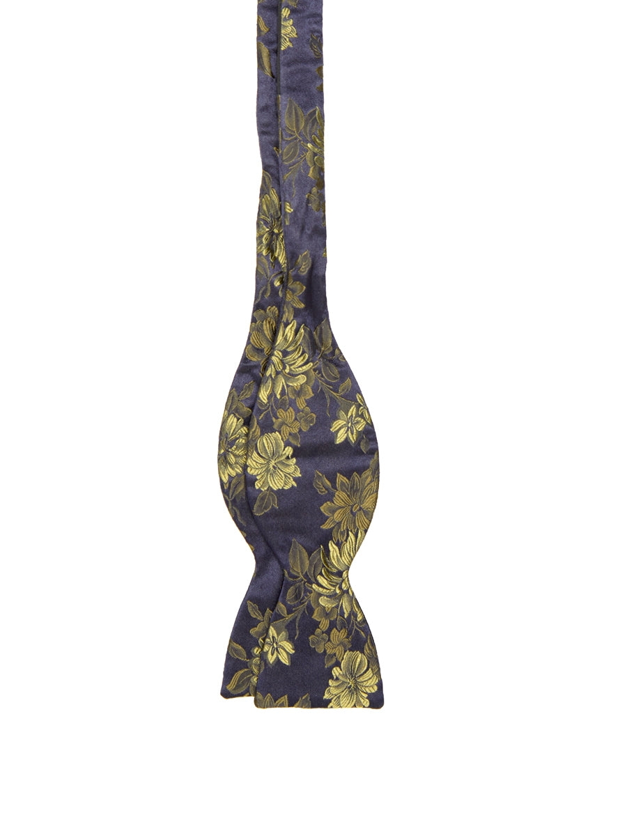 Olive Bourgainville Silk Bow Tie