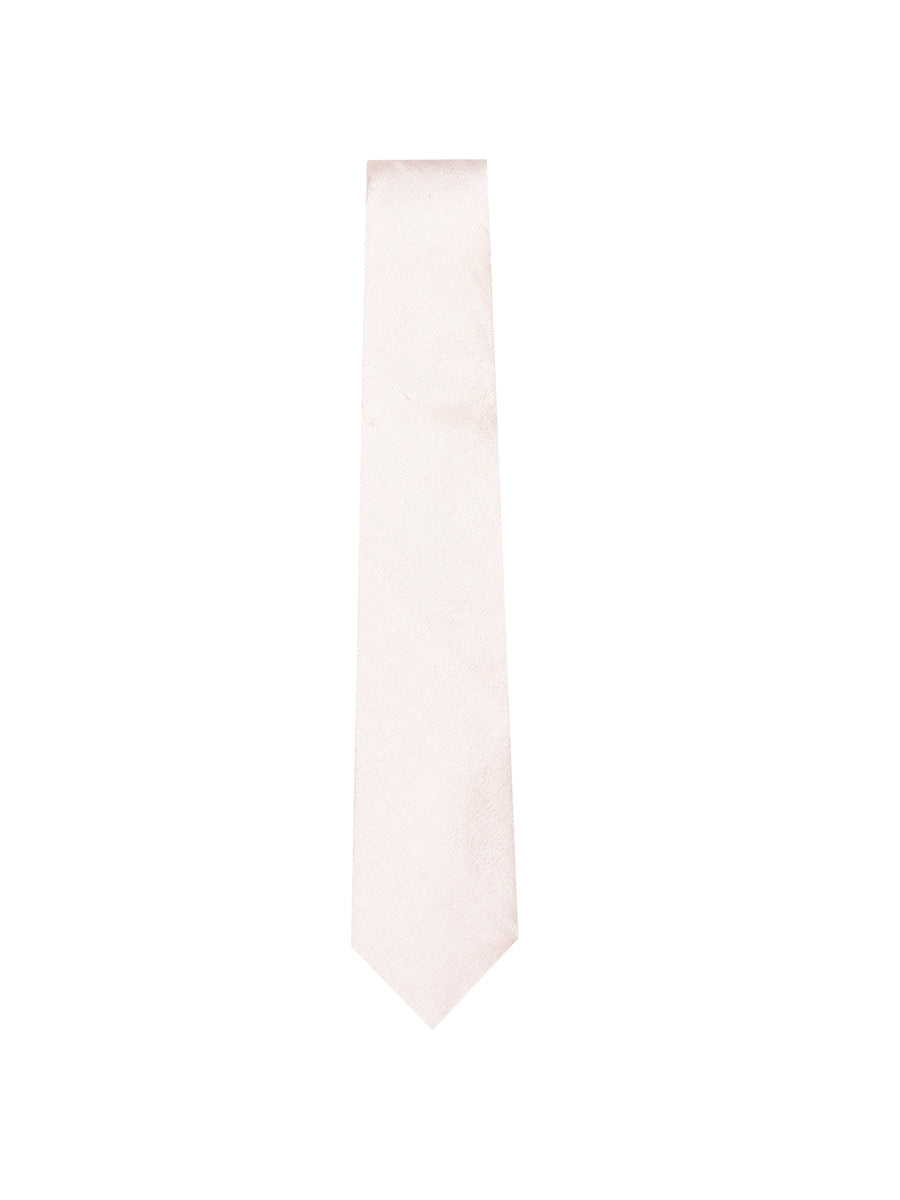 Dusty Pink Douppion Silk Tie
