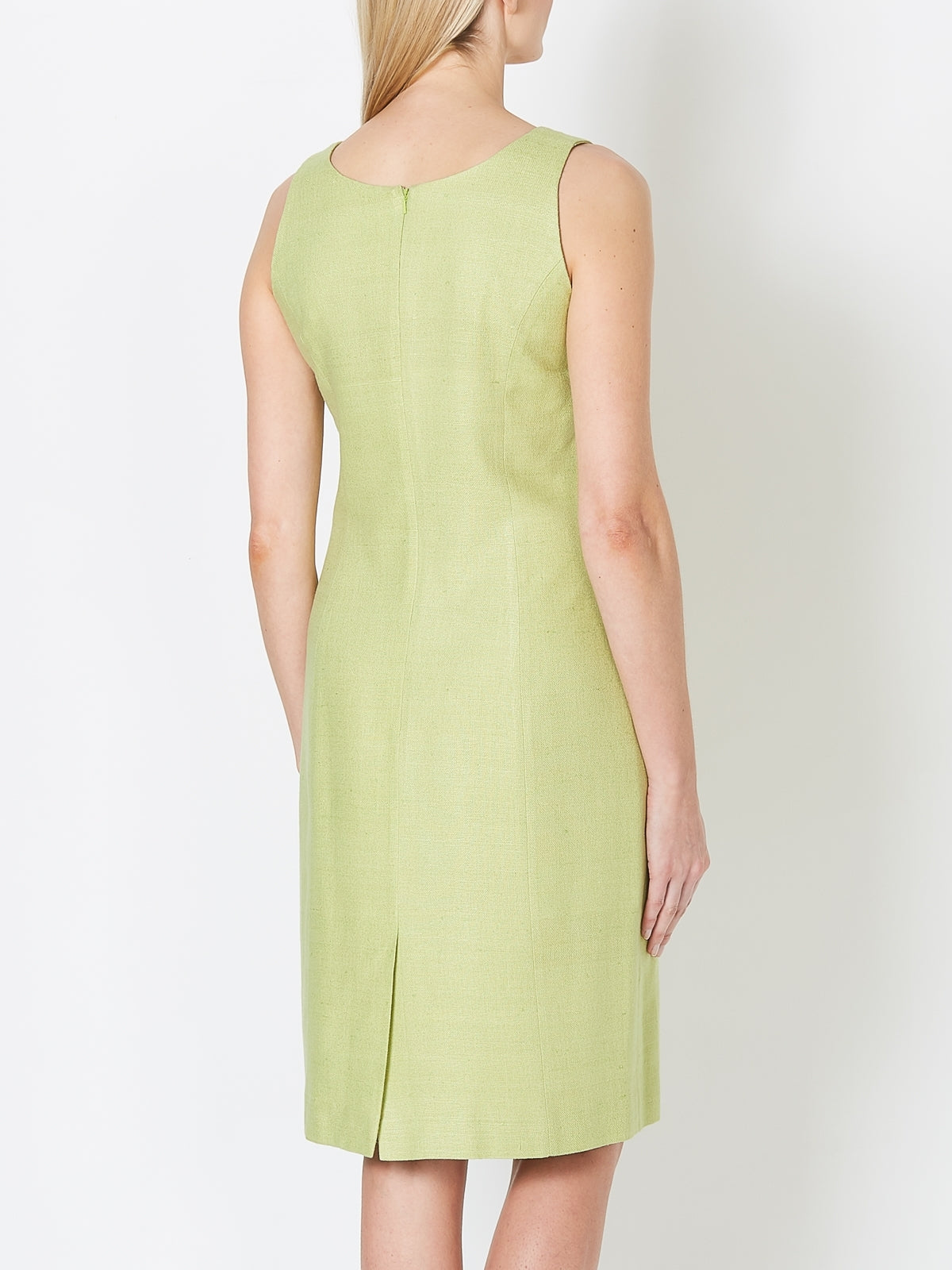 Shift Dress Eau De Nil Katmandu Silk