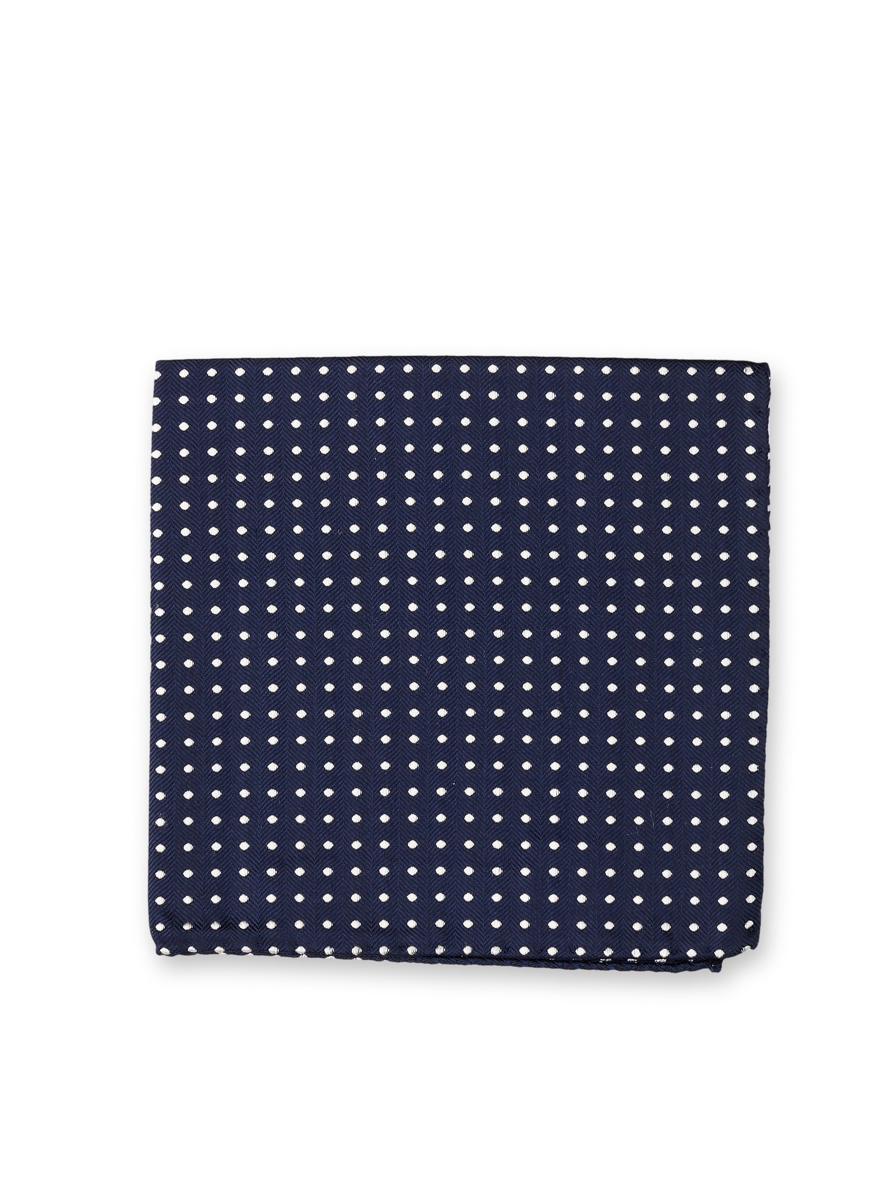 Albany Midnight Silk Pocket Square