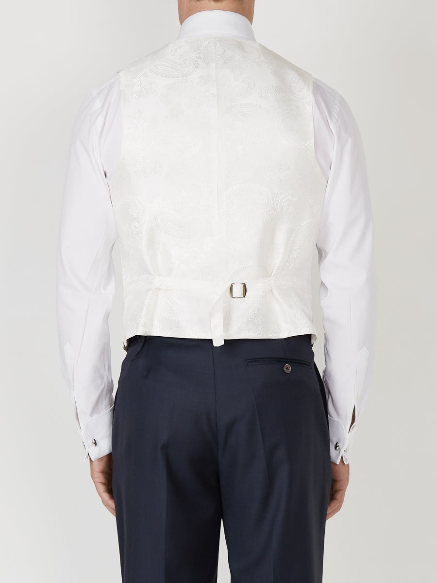 Victoria Sky Blue Single Breasted Waistcoat