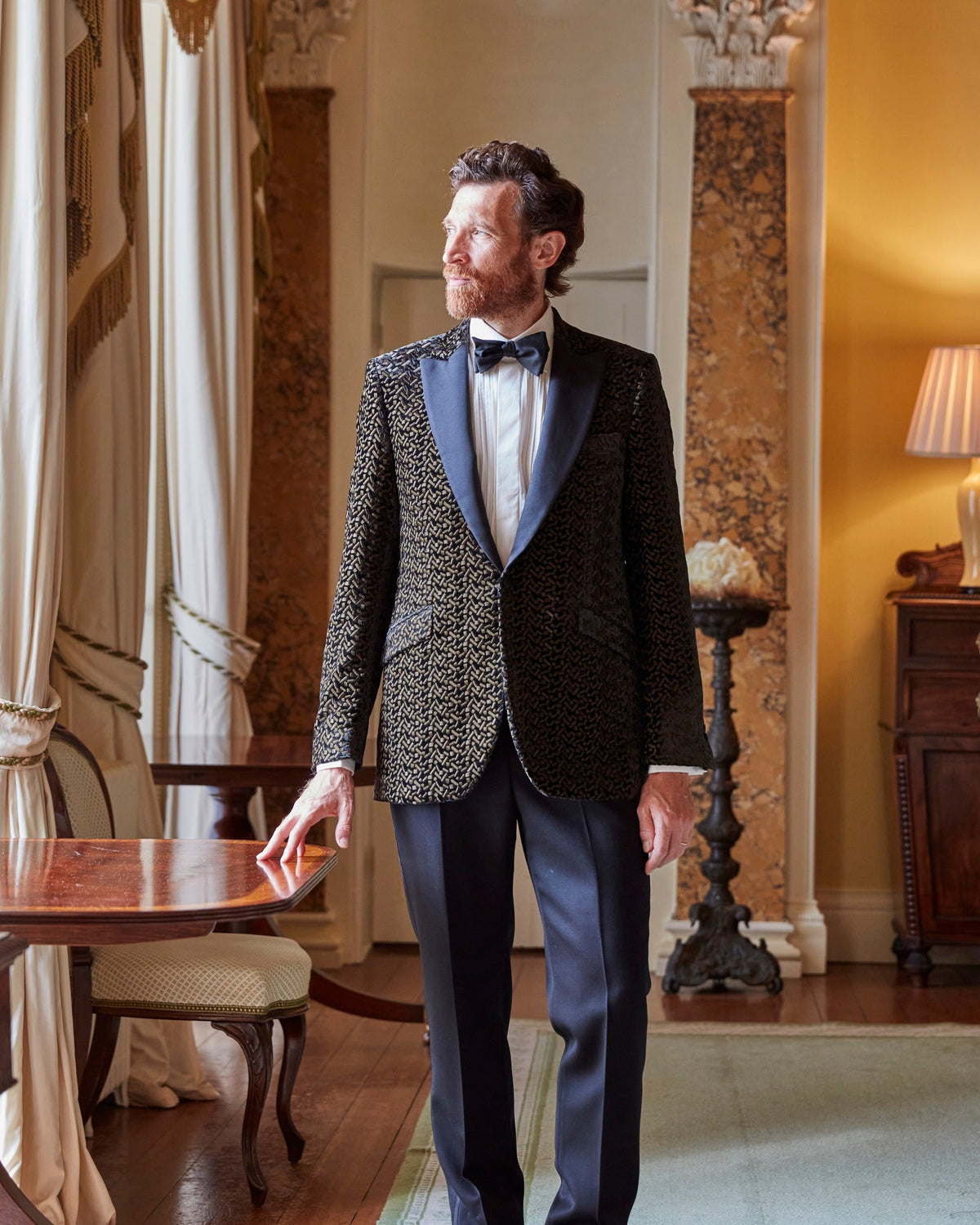 Not For Wallflowers: The Patterned Dinner Jacket