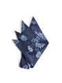 Blue Bourgainville Silk Pocket Squares
