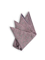Pink Monmouth Cotton/Wool Pocket Square