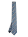 Blue Monmouth Cotton/Wool Tie