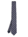 Navy Monmouth Cotton/Wool Tie