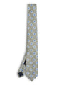 Green Selworthy Silk/Cotton Tie