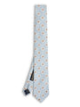 Sky Blue Selworthy Silk/Cotton Tie