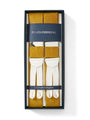 Mustard Douppion Silk Braces