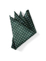 Green Pickwick Silk Pocket Square