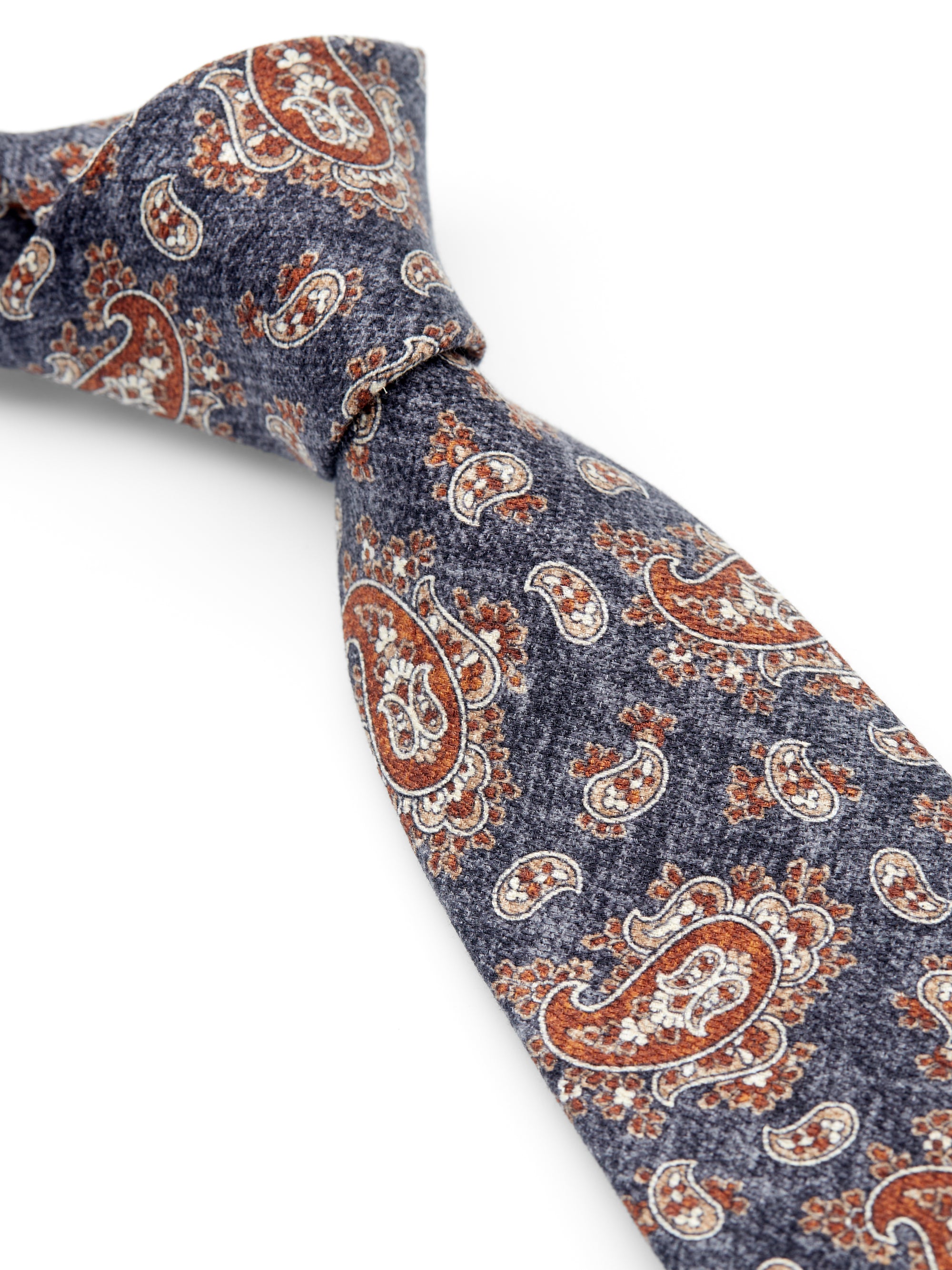 Navy Hoyland Silk Tie