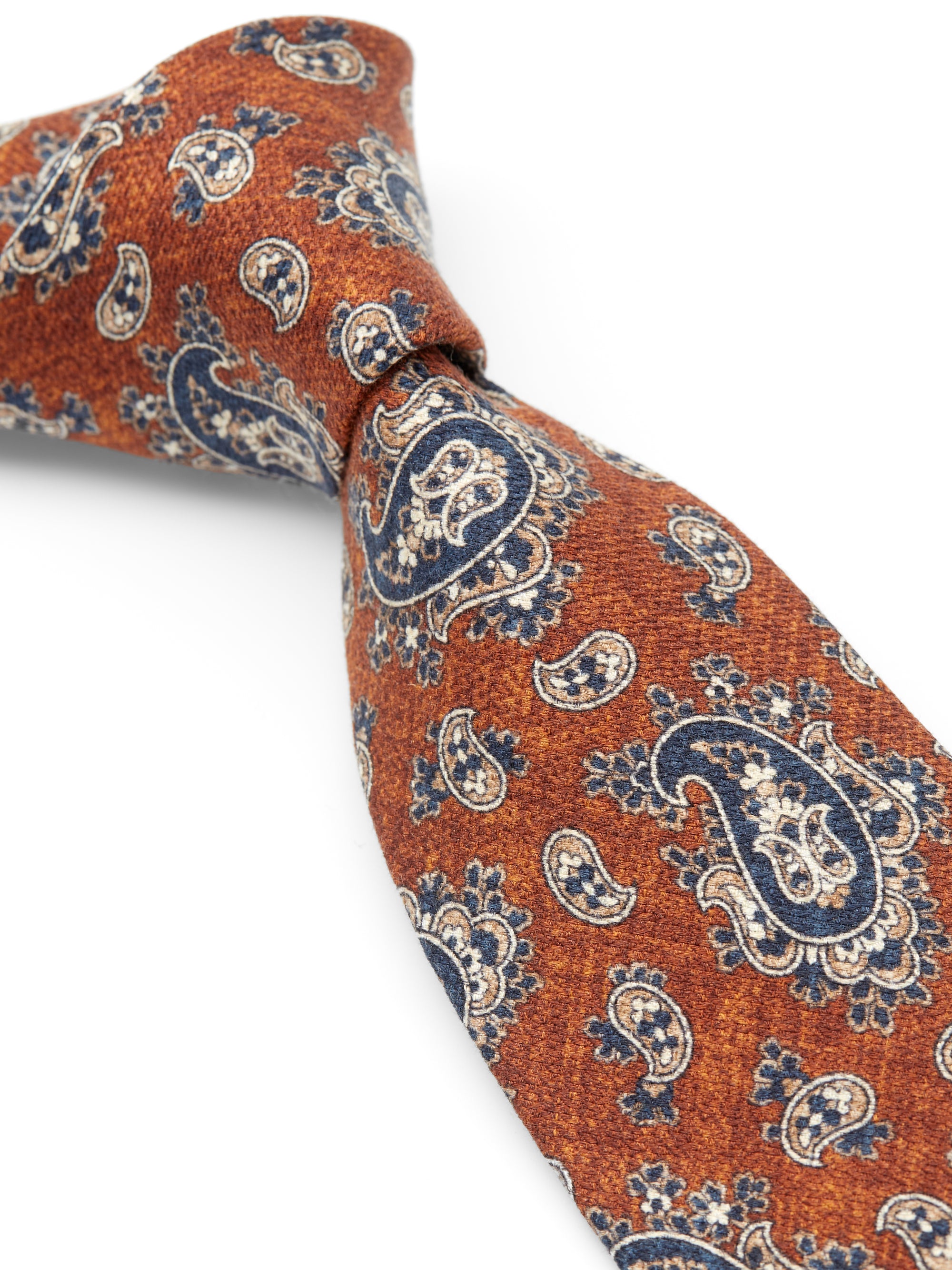 Rust Hoyland Silk Tie