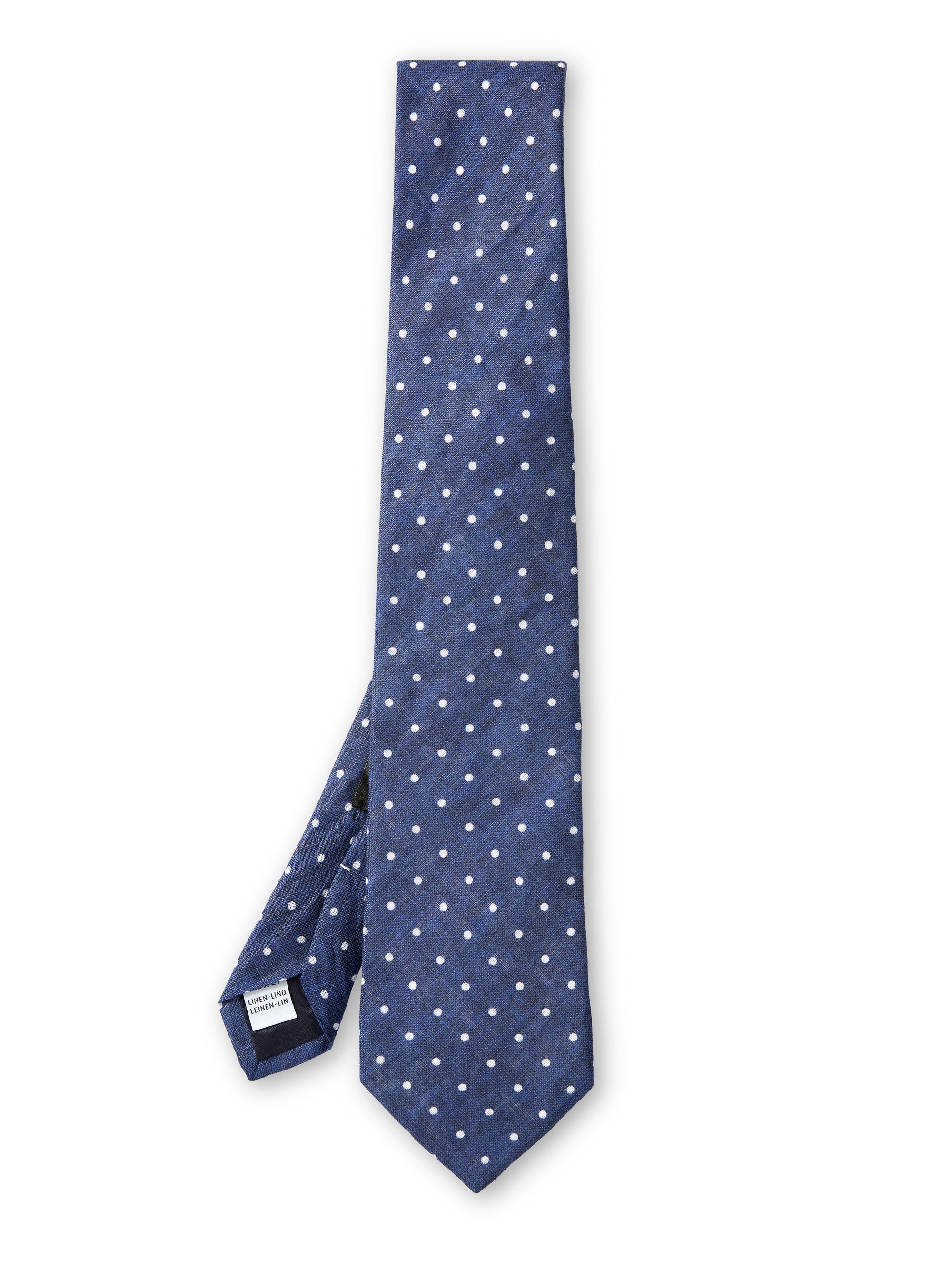 Navy Spot Milford Tie