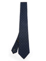 Indigo Blue Beddingham Wool Tie