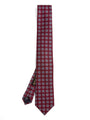Burgundy Firle Silk Tie