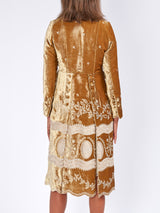 Eton coat Bronze Prouve Silk Velvet