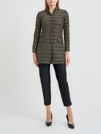 Camden Jacket Black Pitzhanger Silk Velvet