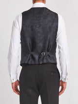 Midnight Grantham Single-Breasted 6-Button Waistcoat