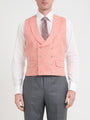 Coral Wolferton Double Breasted Waistcoat