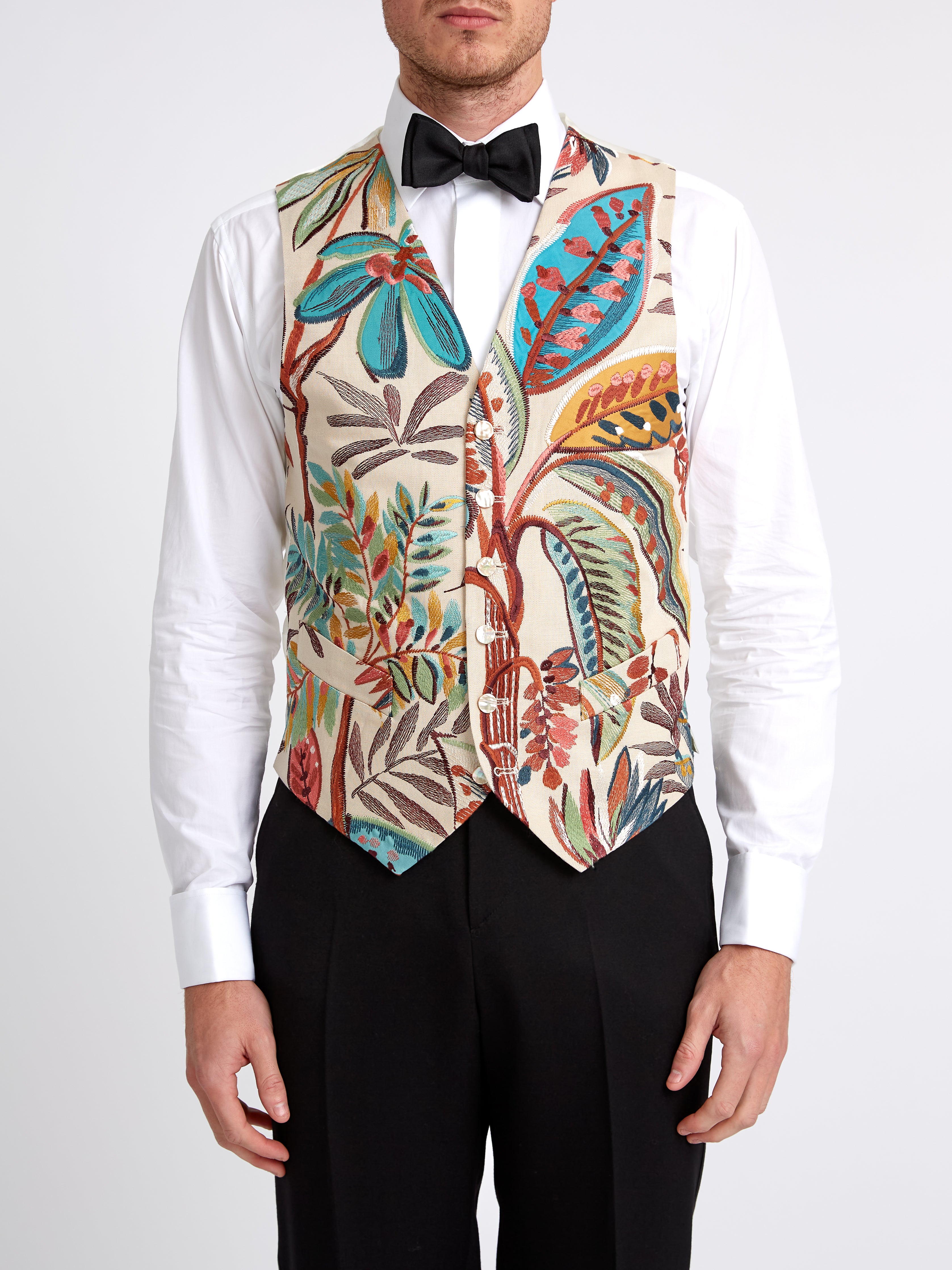 Mens 2024 patterned waistcoats