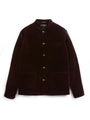 Claret Velvet Cotton Artist Jacket