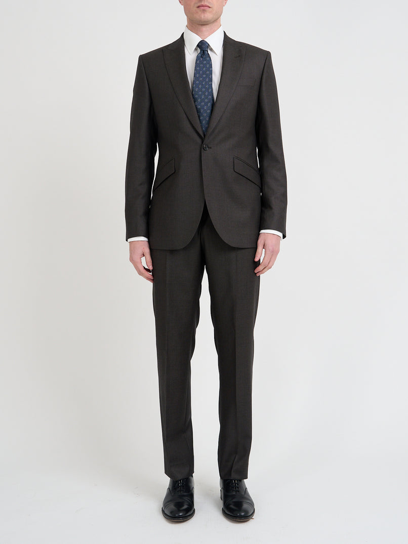 Brown Dartmouth Wool Newport Jacket