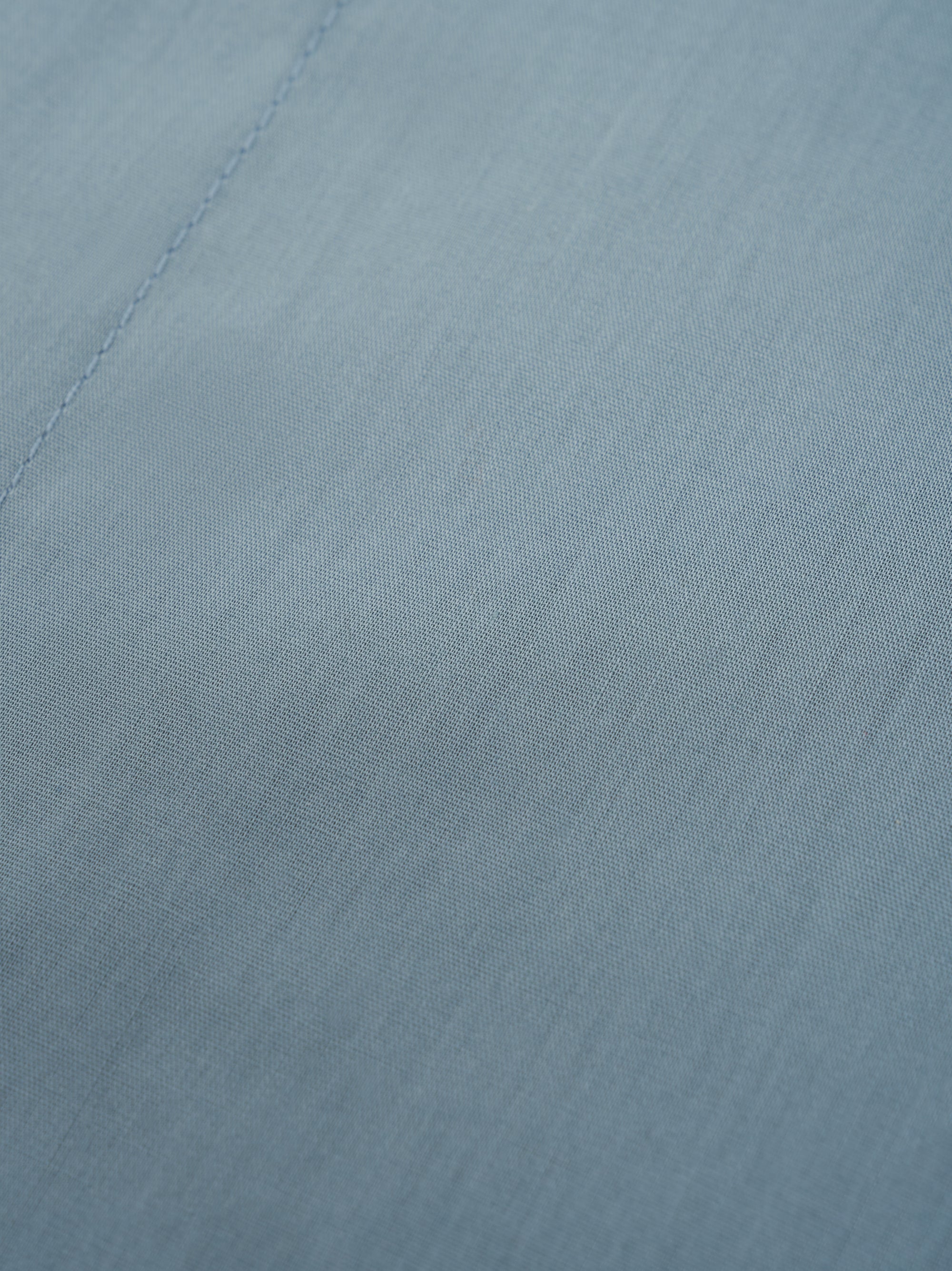 Duck Egg/White Stanfield Cotton Gatsby Shirt