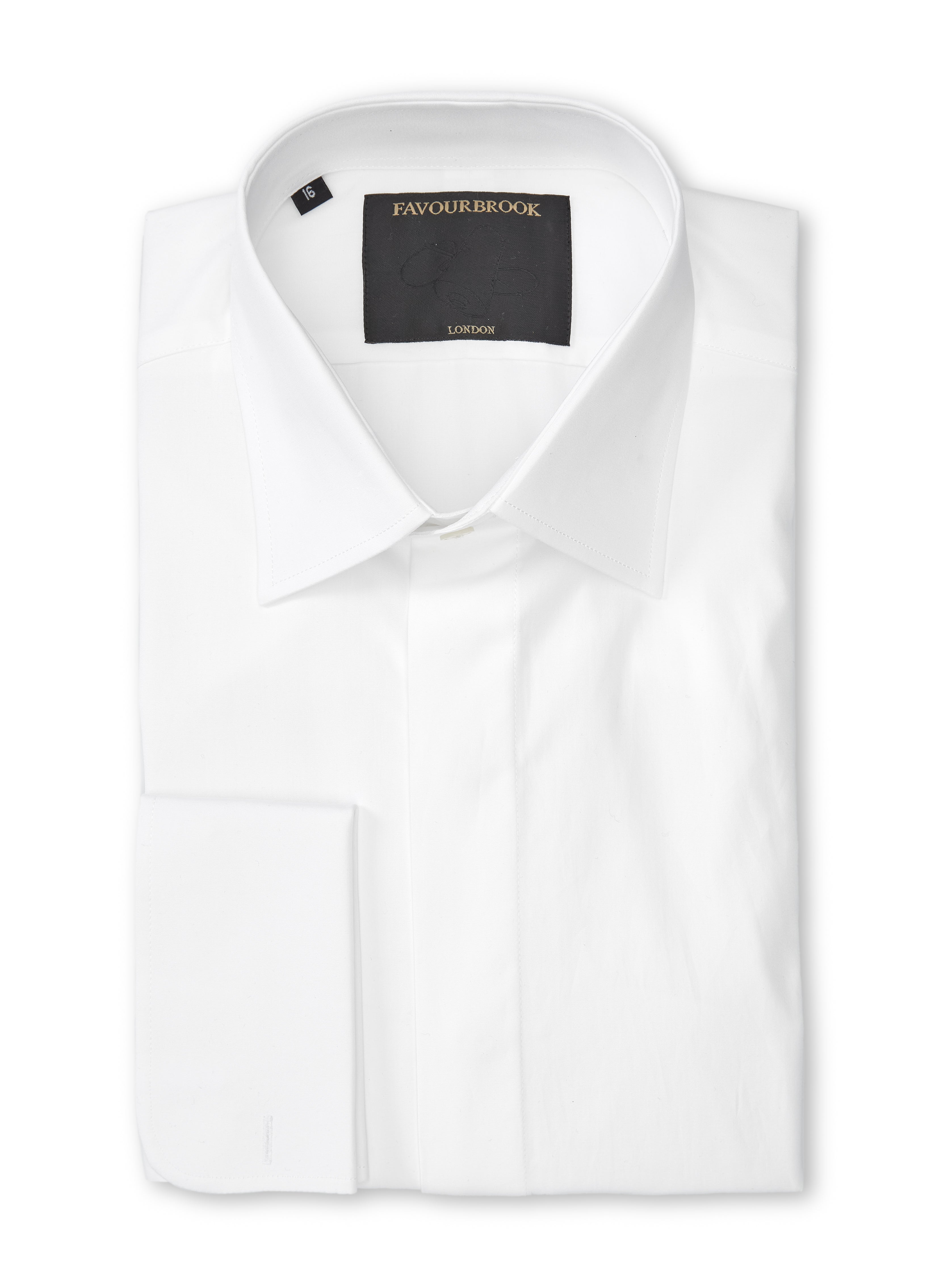 White Poplin Cotton Gatsby Shirt