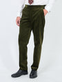 Moss Green Hatfield Cord Dress Trouser