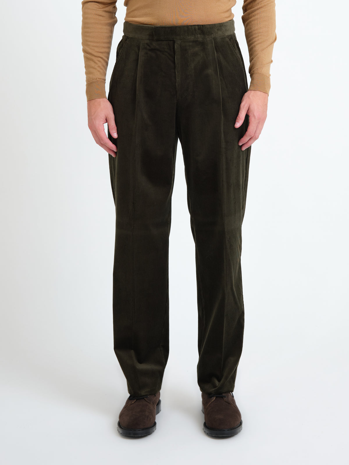 Green Britford Corduroy Cooper Suit