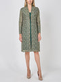 Belgravia Coat Forest Green Witham Silk Organza